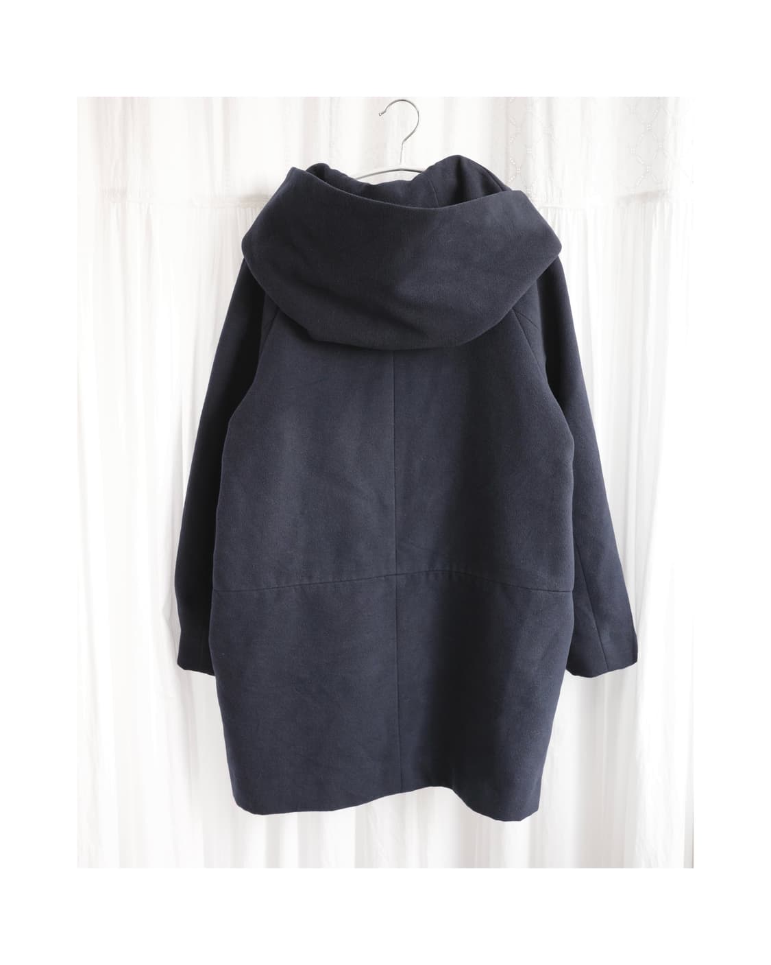 Navy hoodie half caot 상품이미지2