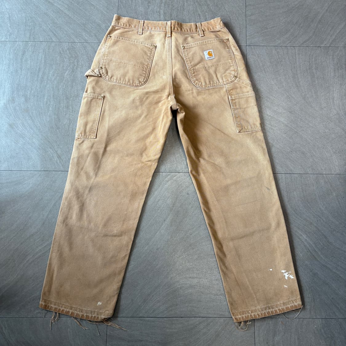 칼하트 정품 브라운 더블니 팬츠 바지 상품이미지7
