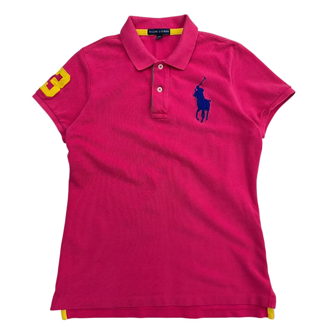 폴로 랄프로렌 블루포니 딥핑크 pk 반팔 M 상품이미지2