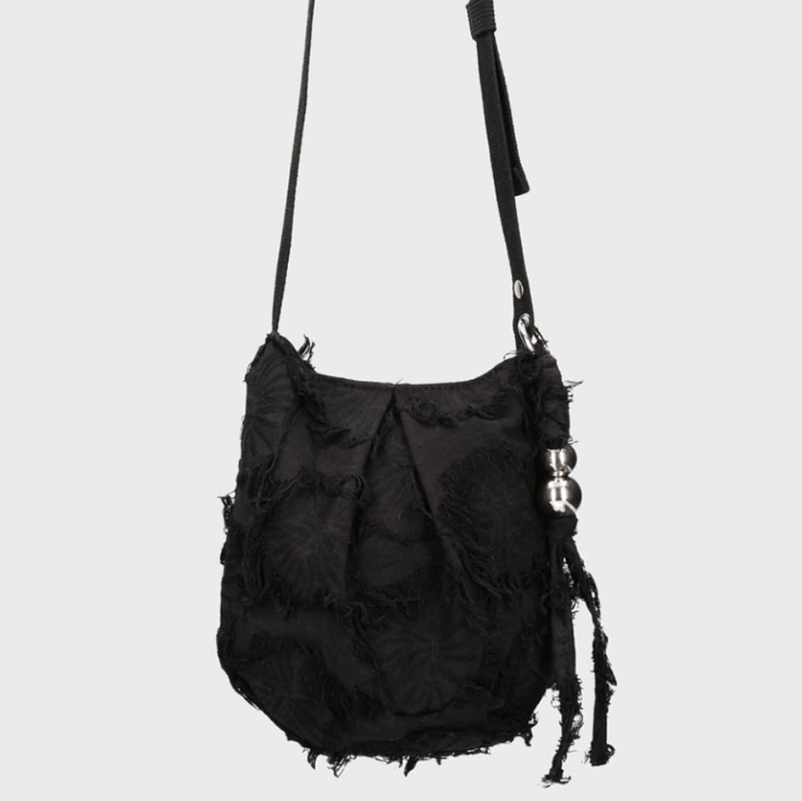 던팩토리 BUDDY BAG FEATHER BLACK 버디백 페더 블랙 상품이미지1