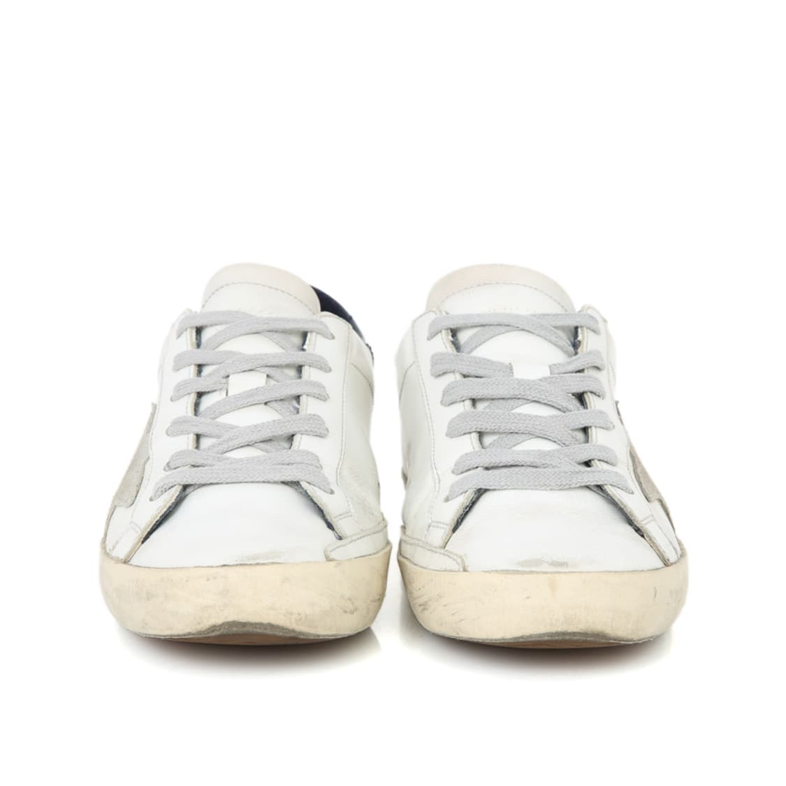 골든구스 슈퍼스타 스니커즈 스타 블루 힐탭 운동화 GWF00102 상품이미지2