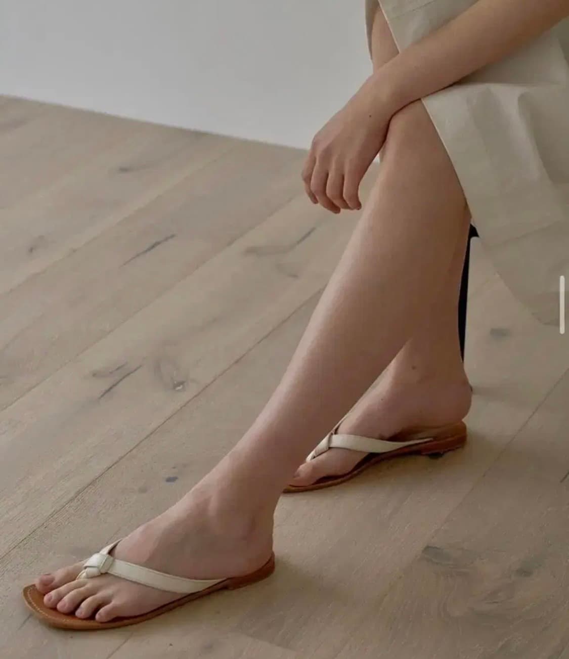 낫띵리튼 knotted leather slides 37(240) 상품이미지1