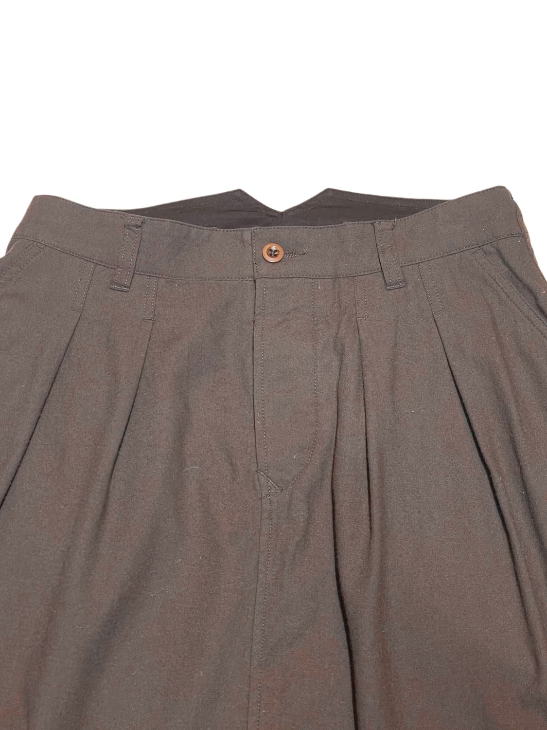 마가렛 호웰 브라운 미디스커트 상품이미지2