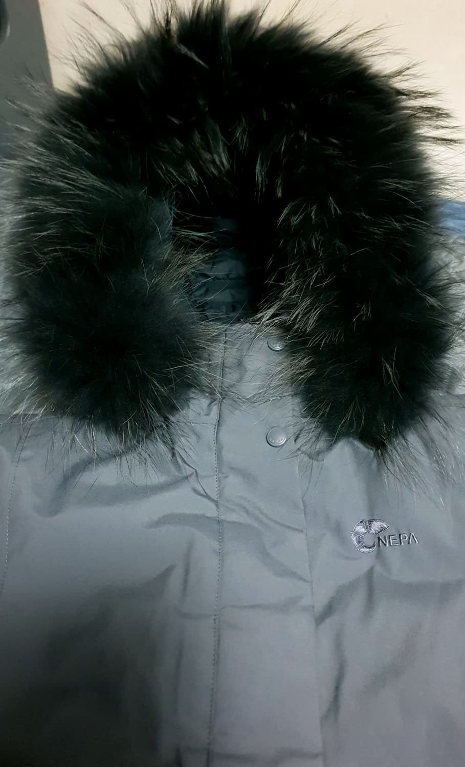 네파 고어텍스 윈드스토퍼 라쿤퍼 인피니움 구스다운 패딩 점퍼 (S) 상품이미지2