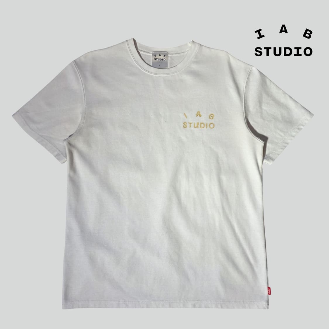 [L]아이앱 스튜디오 x 오뚜기 마요네스 50주년 티셔츠 화이트 상품이미지1