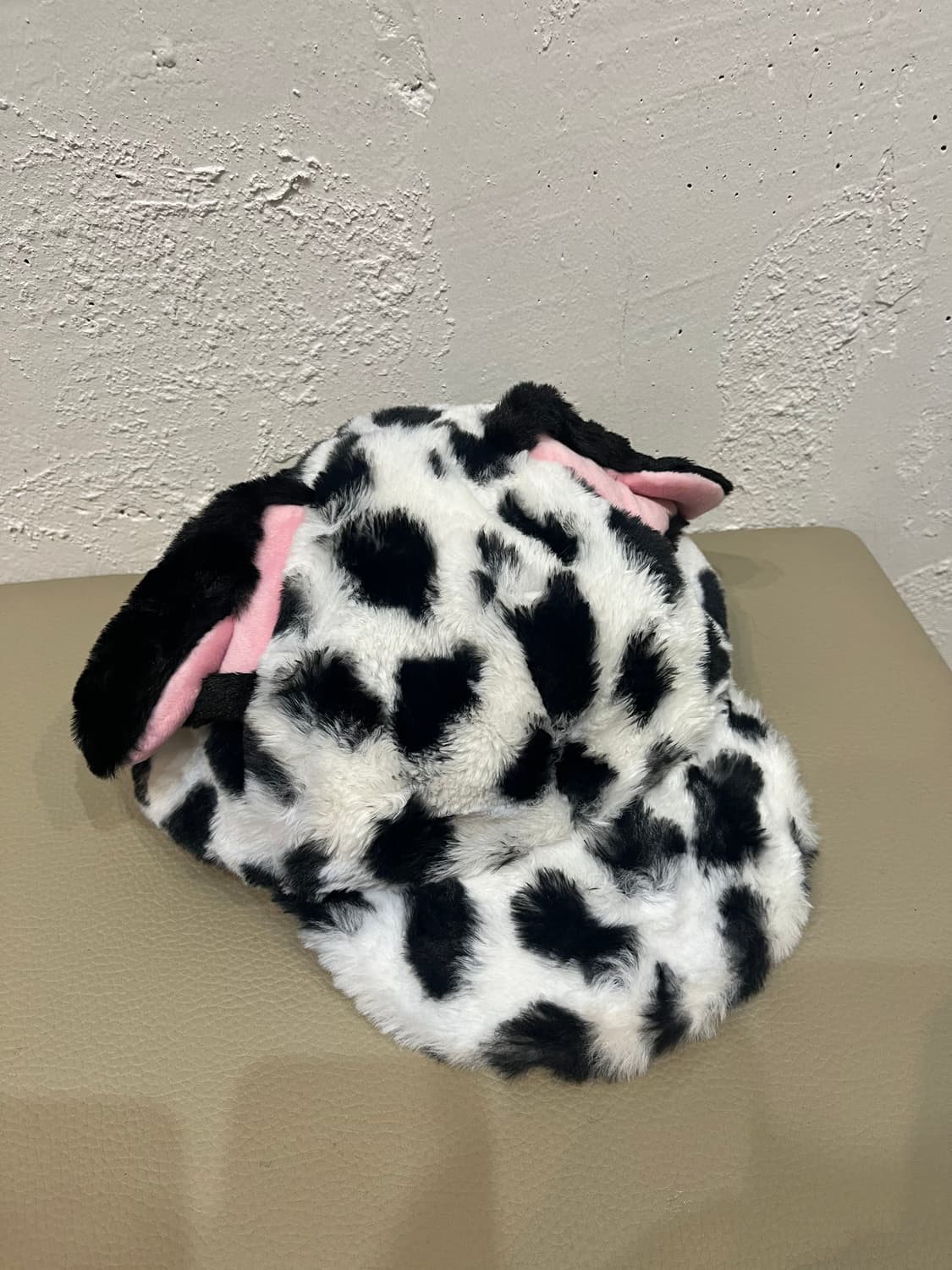 도쿄 디즈니 달마시안 플리스 팬캡 모자 상품이미지1