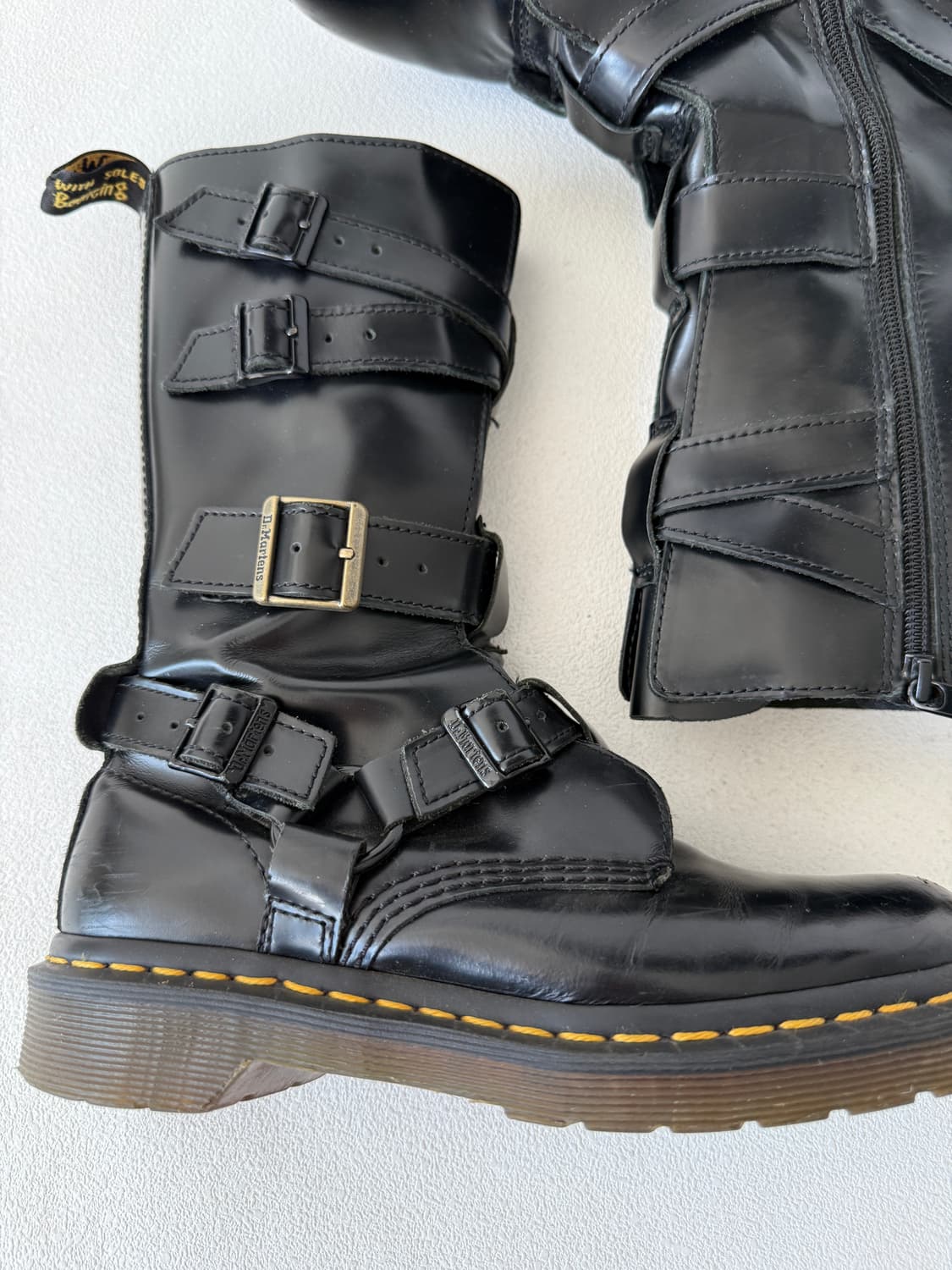 [EU36, 230]닥터마틴(Dr.Marten) 벨크로 롱 부츠 상품이미지3