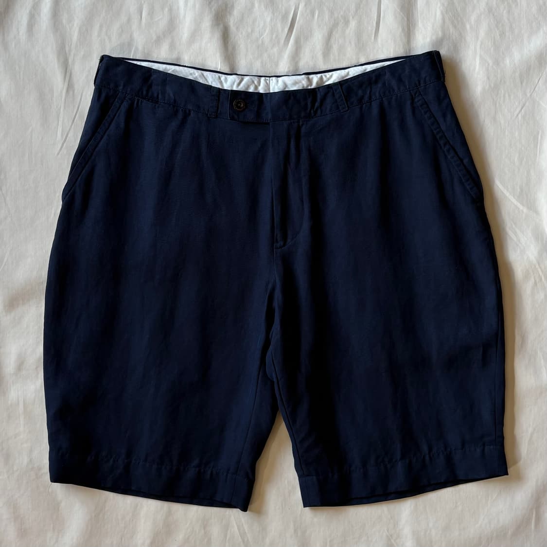 [34] 90s Polo Ralph Lauren 린넨+실크 신치백 쇼츠 상품이미지1