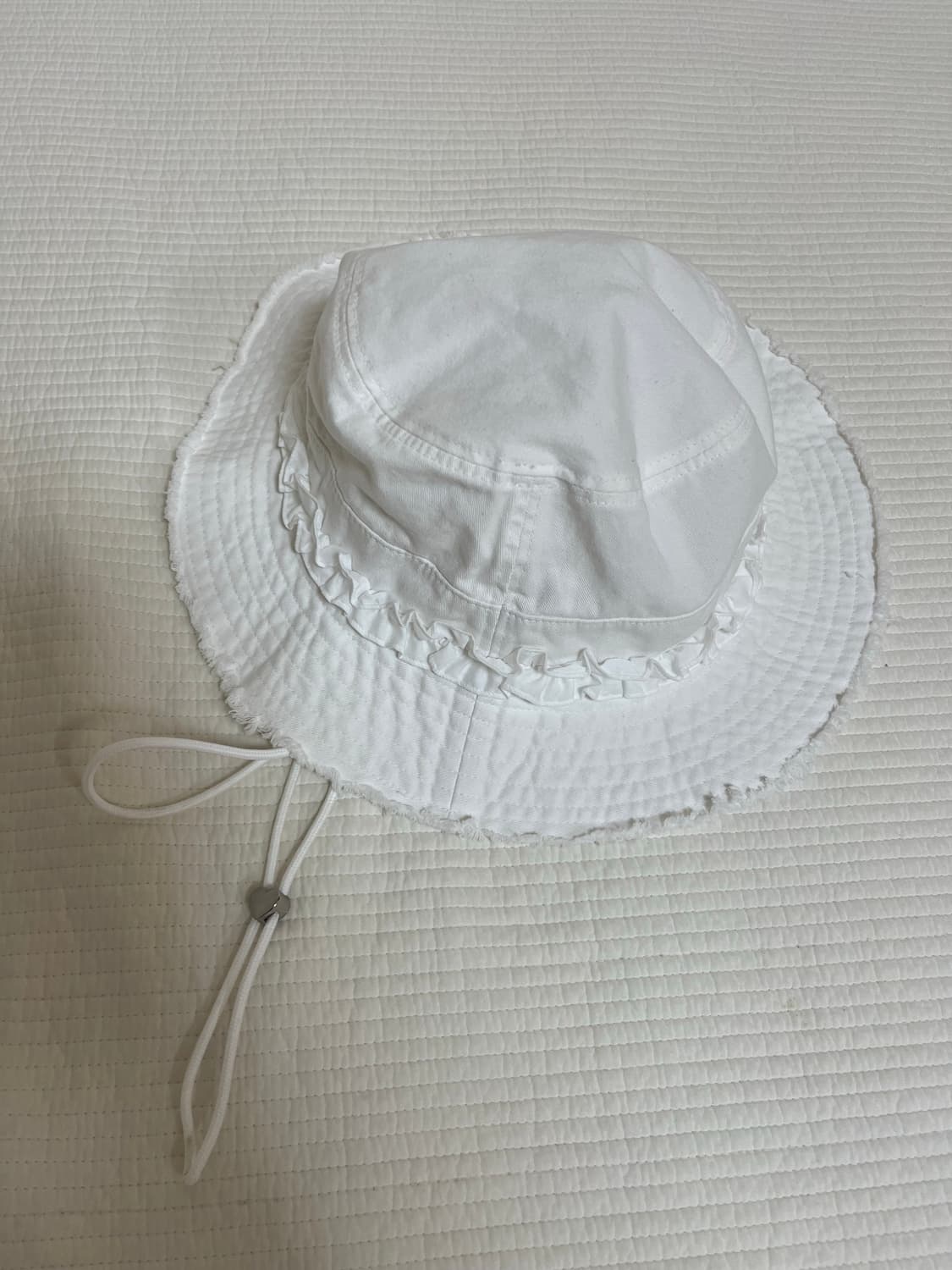 커버낫 우먼 그런지 버킷햇 화이트 상품이미지9