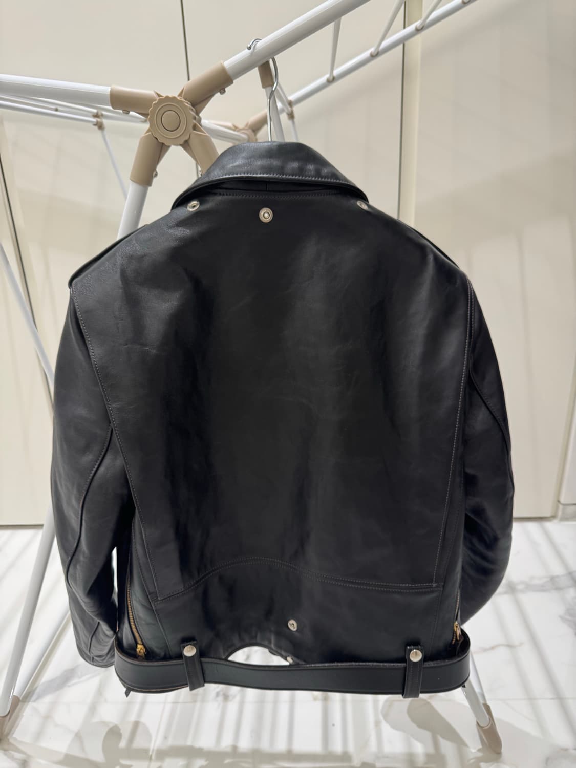 리얼맥코이 Buco j-24 라이더 자켓 블랙 40 상품이미지2