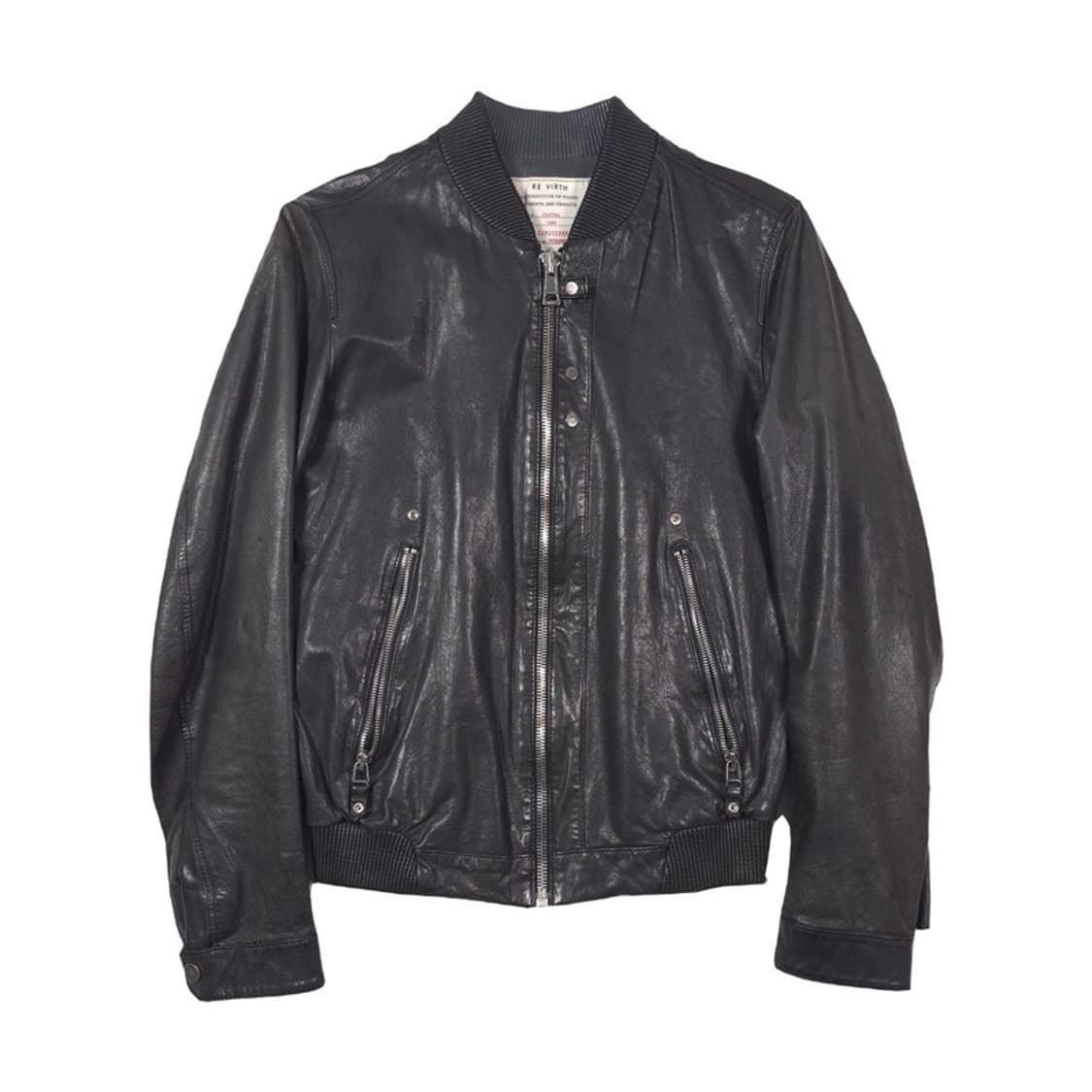 인터메조 리버스 양가죽 레더 봄버 자켓 95 상품이미지1