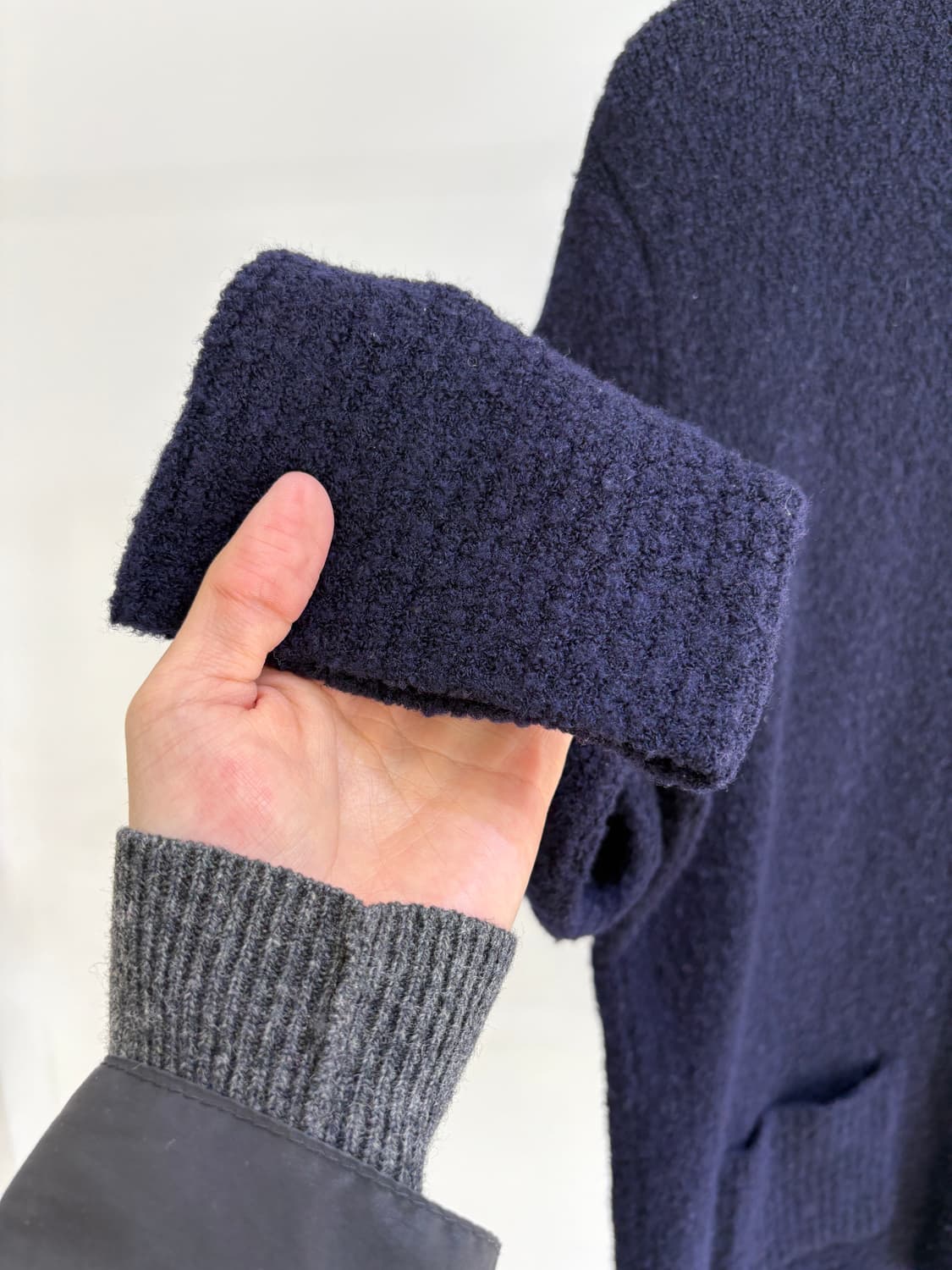 MARIE CLAIRE 니트반집업 상품이미지4