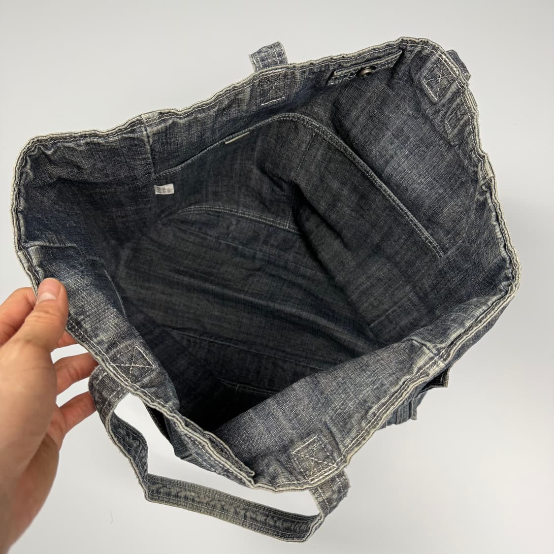 요시다포터 데님 토트백 상품이미지6