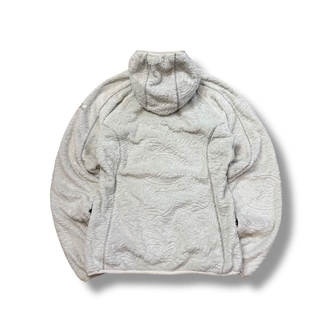 살레와 (W) 페이즐리 패턴 후드 플리스 트레킹 재킷 상품이미지2