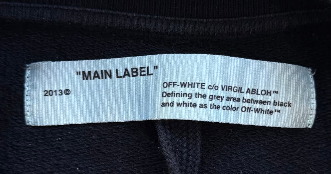 오프화이트 19SS 모네 유화 에로우 스웻 상품이미지6