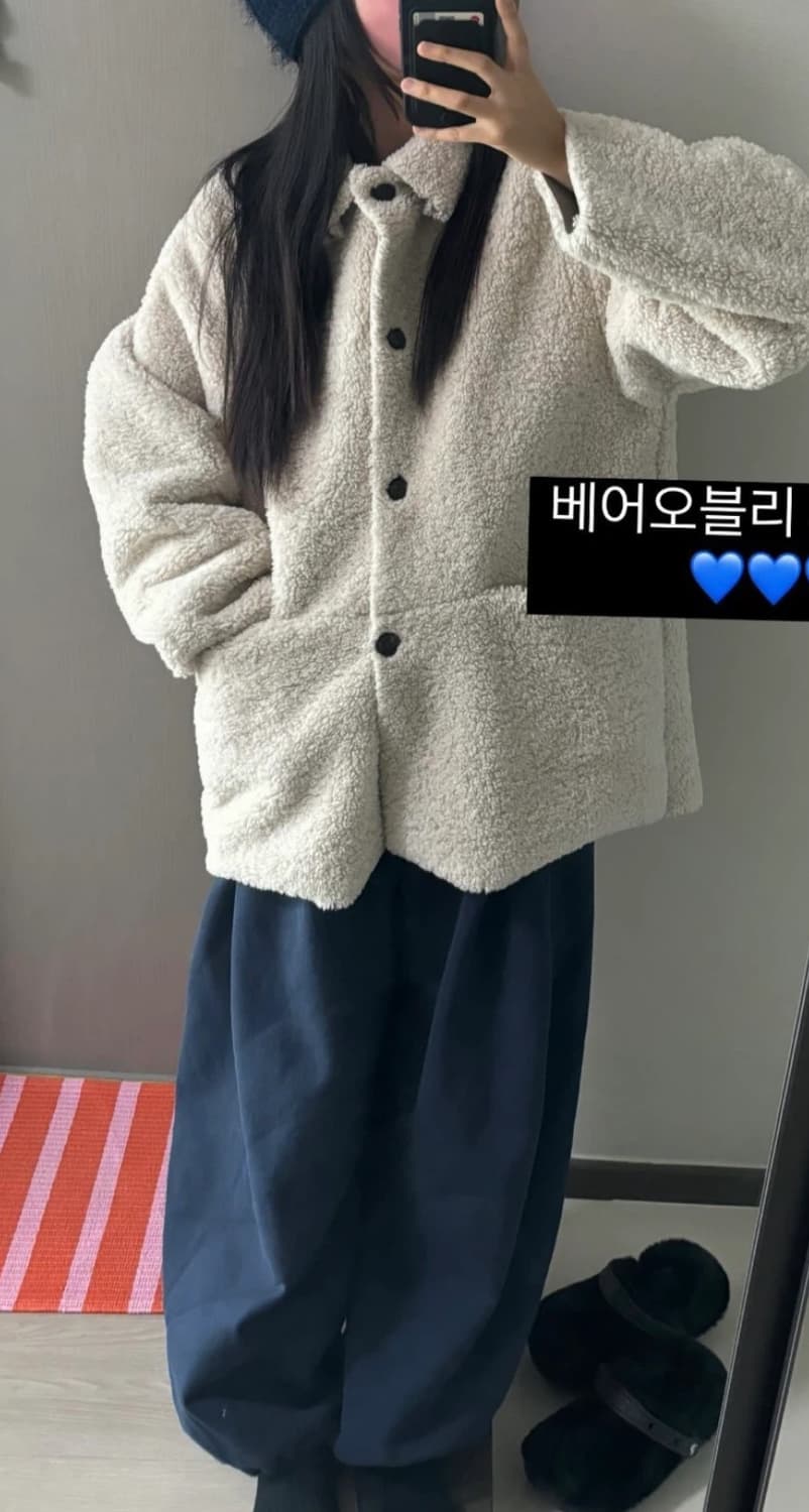 하프 무스탕 퍼자켓 상품이미지2