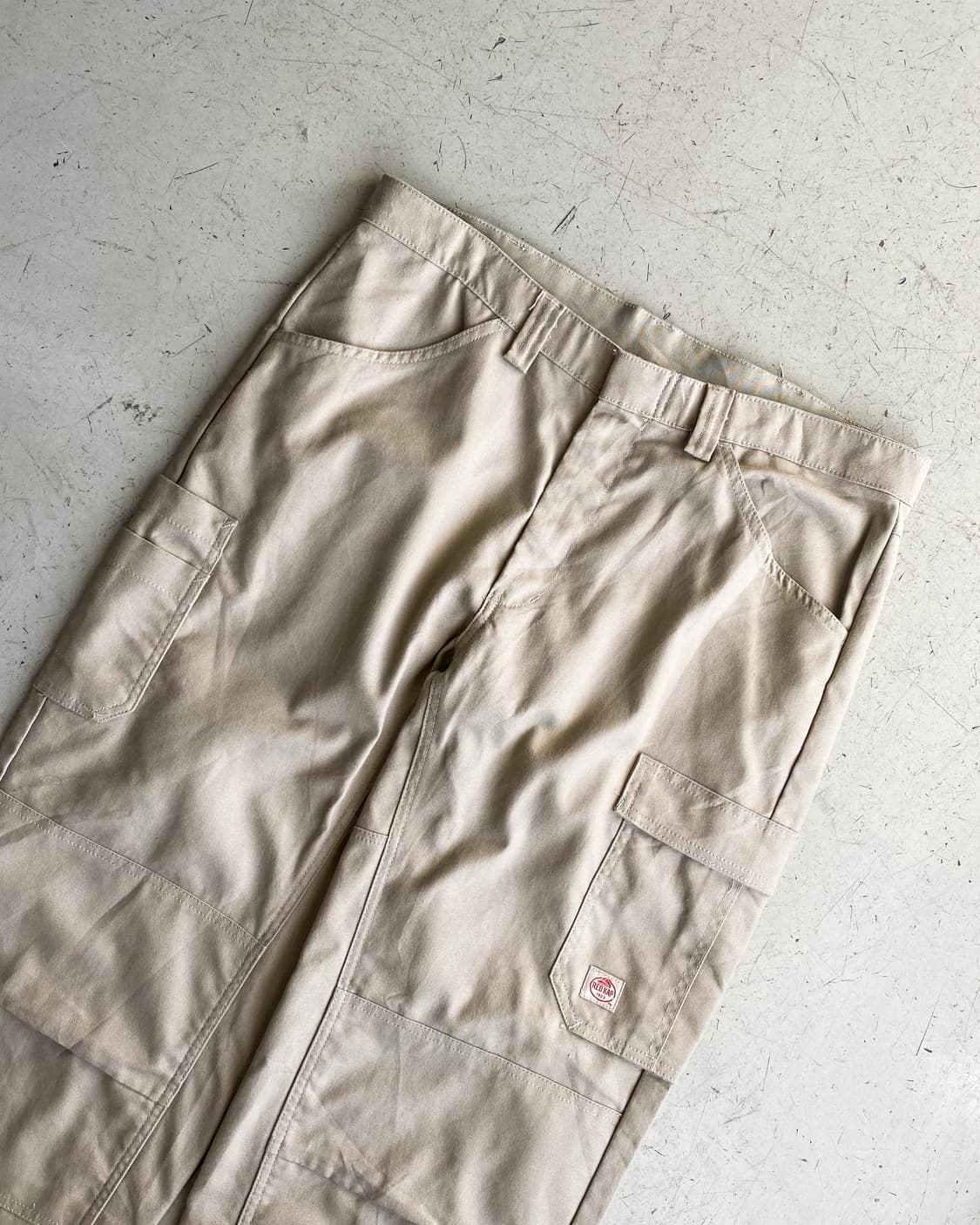 레드캡 더블 니 포켓 카고 워크 팬츠 상품이미지4