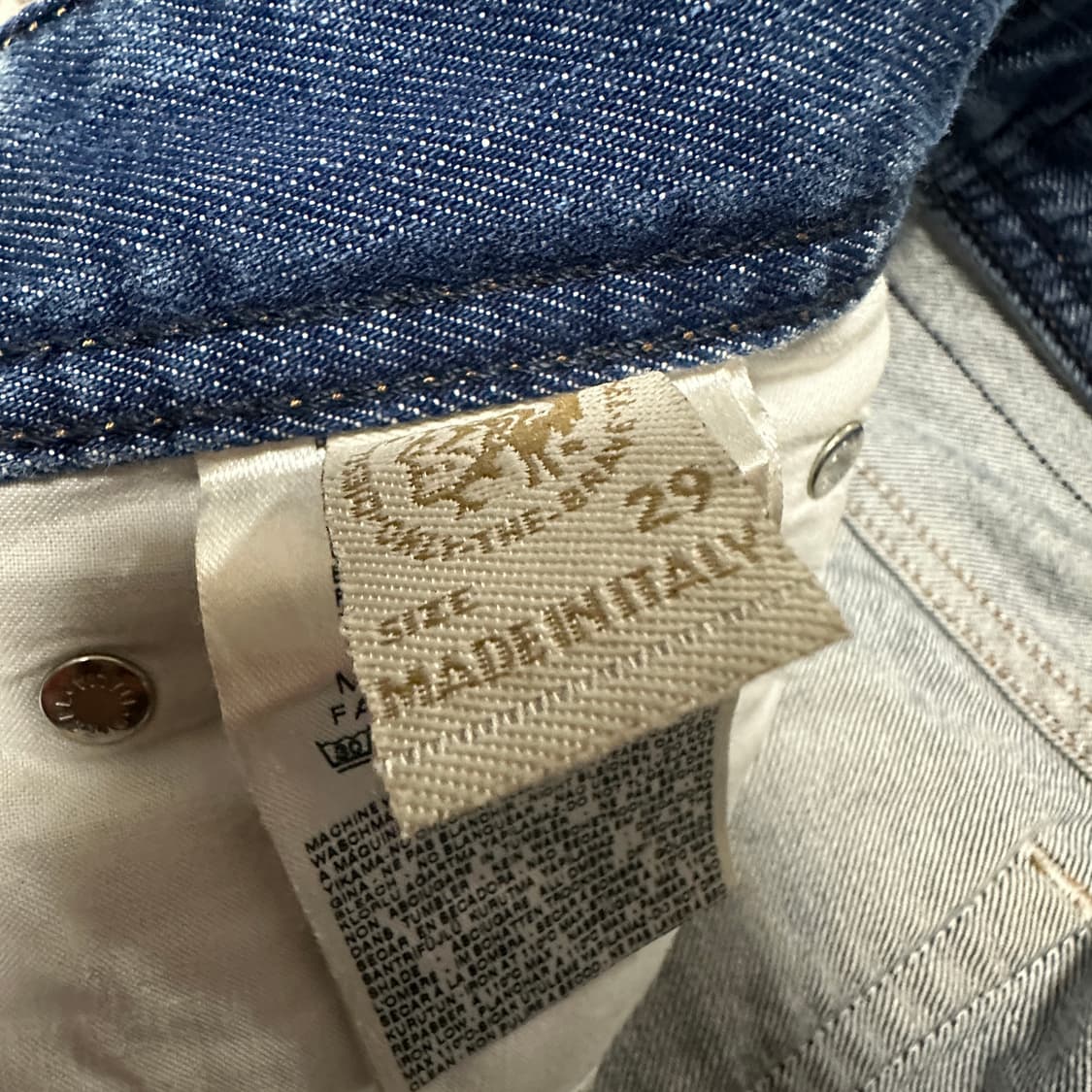 DIESEL italy made denim pants 상품이미지4