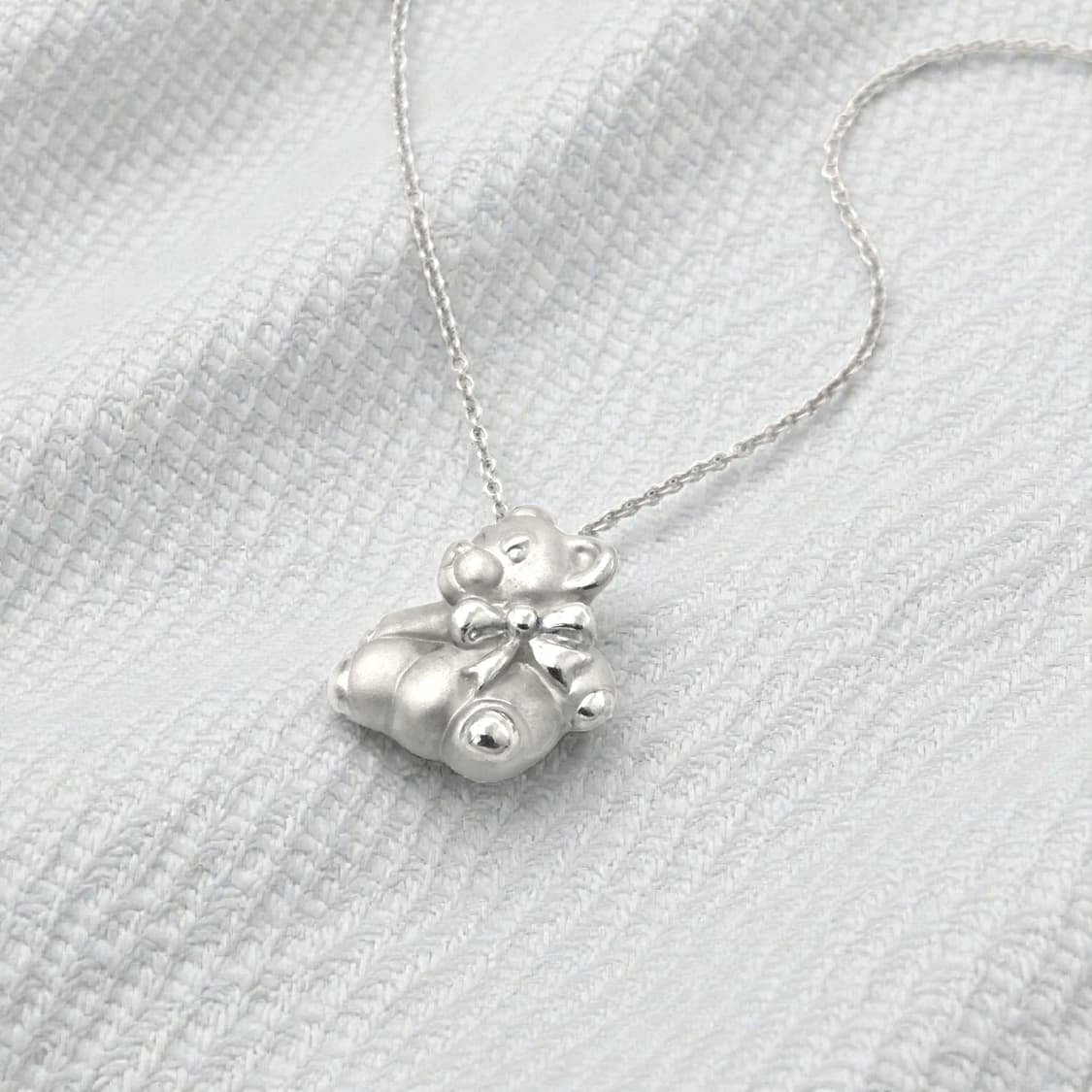 티파니 테디베어 목걸이 상품이미지1