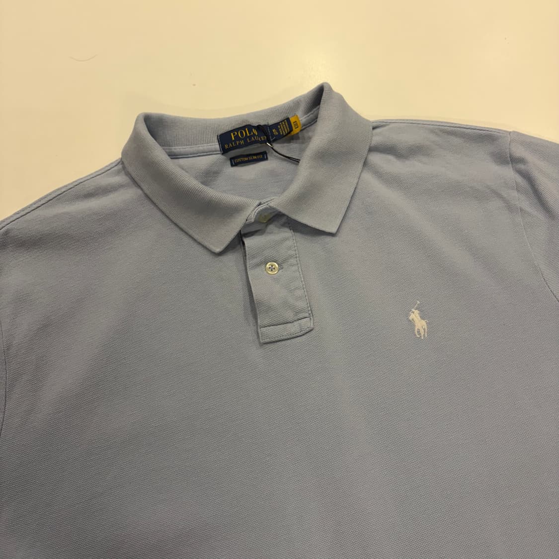 [XL] 폴로 랄프로렌 반팔 카라티 스카이 블루 B816 상품이미지3