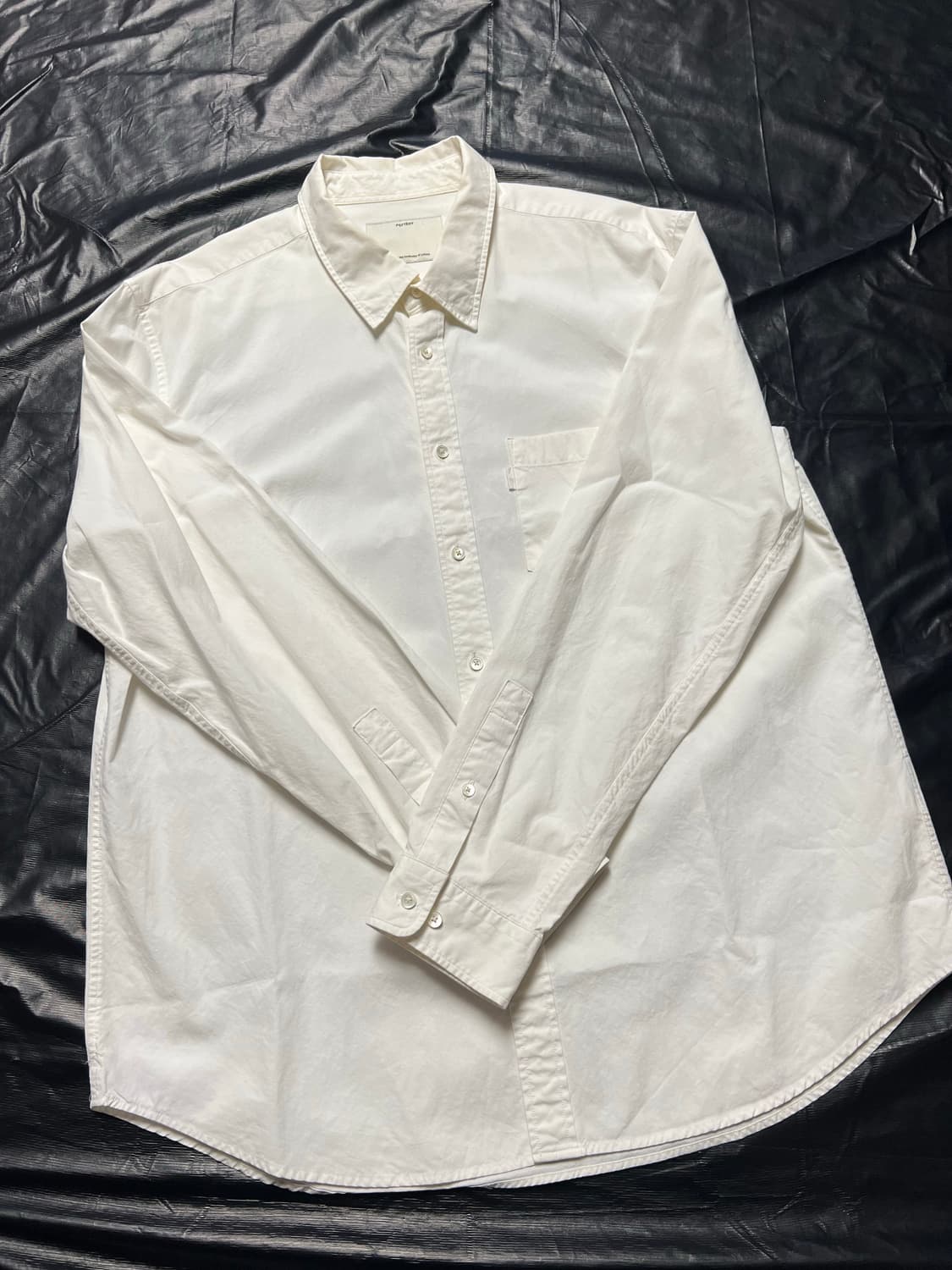 포터리 화이트 버튼다운 셔츠 3  상품이미지1