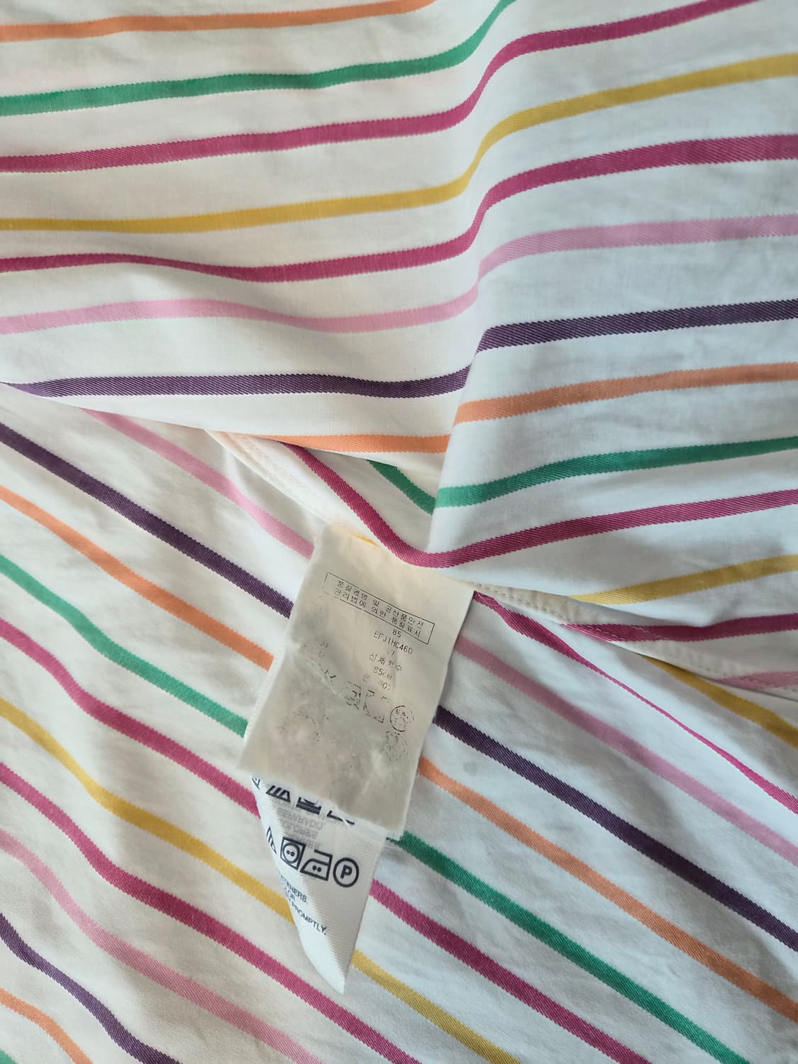 타미힐피거 정품 멀티 스트라이프 셔츠 (상태 최상) 상품이미지5