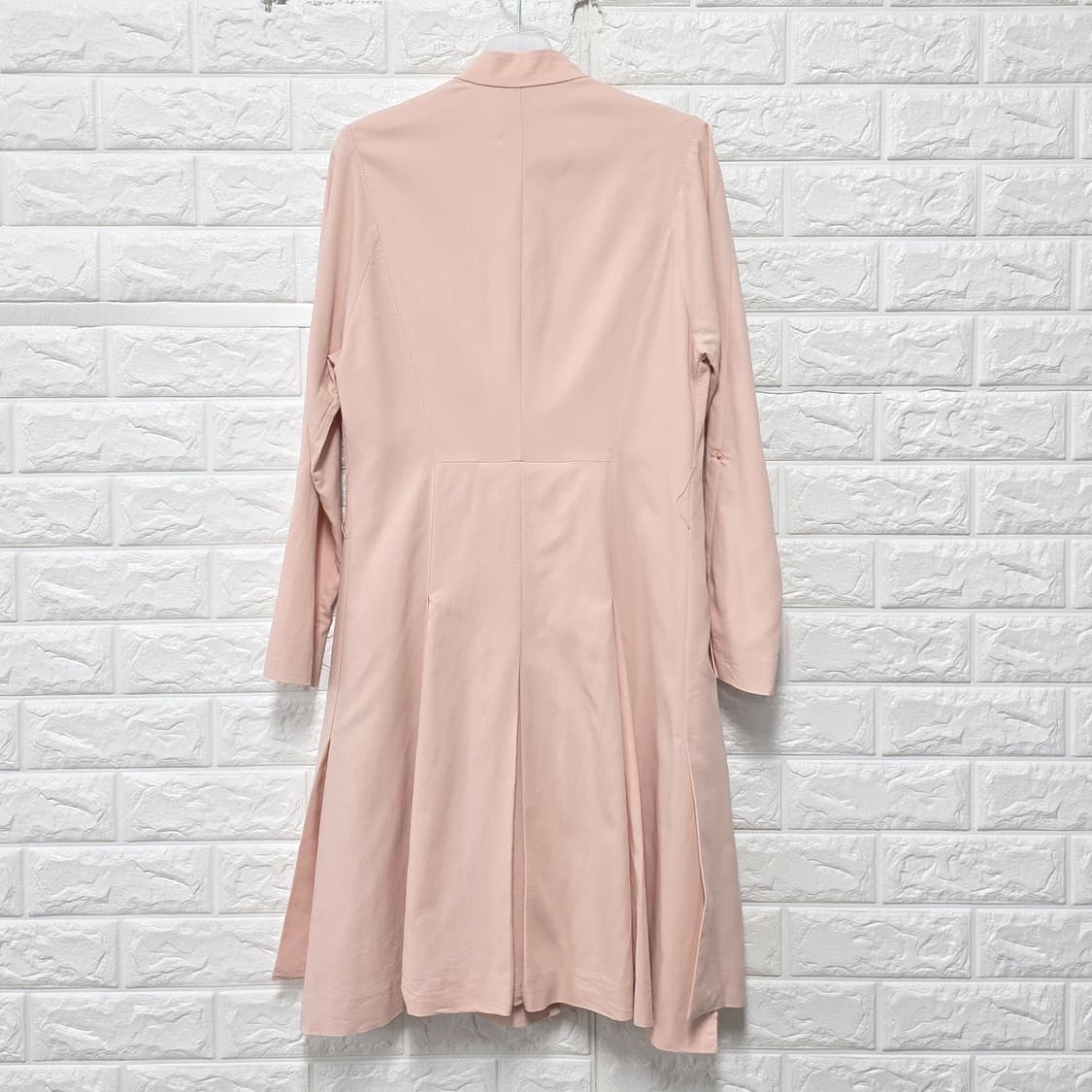 잇미샤 핑크 트렌치 코트 M fdf 상품이미지4