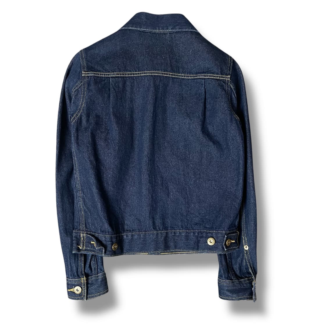 빈티지 투포켓 진청 크롭 청 자켓 상품이미지2