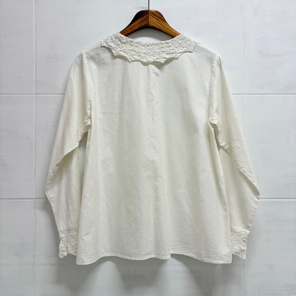 samansa mos2 사만사모스 레이스 코튼 블라우스  F JPN 상품이미지5