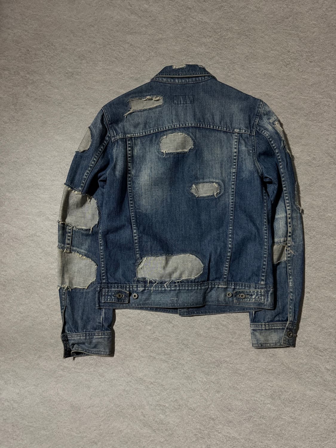 04AW 돌체앤가바나 디스트로이드 데님자켓 상품이미지2