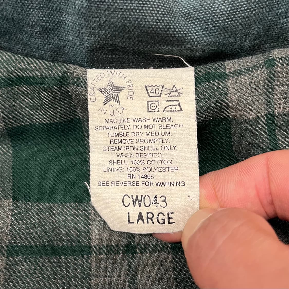 90s Carhartt 덕 케이프 코트 (105-110) 상품이미지7