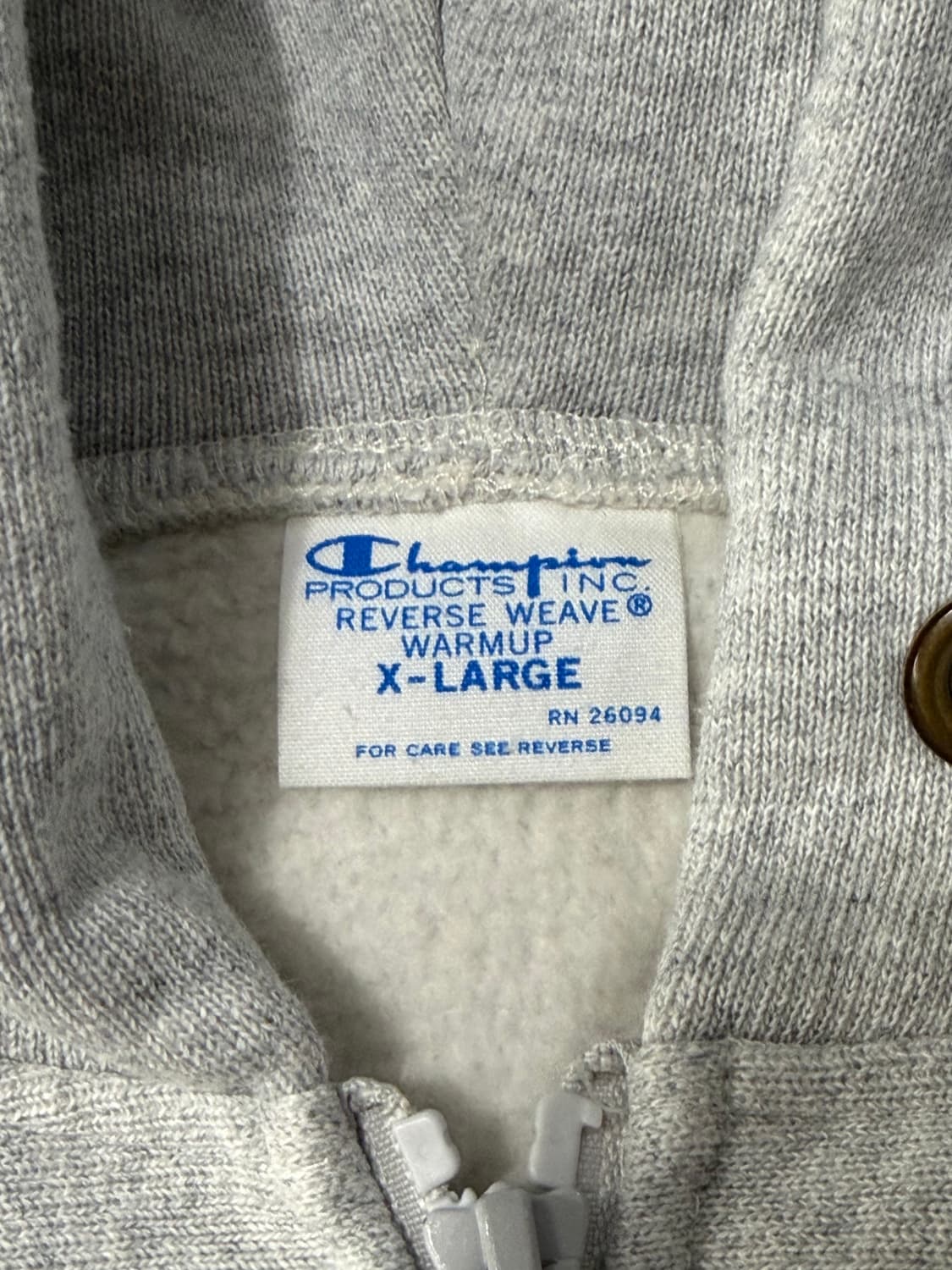 (XL) 챔피온 블루택 리버스위브 후드집업 / 챔피온 후드 상품이미지4
