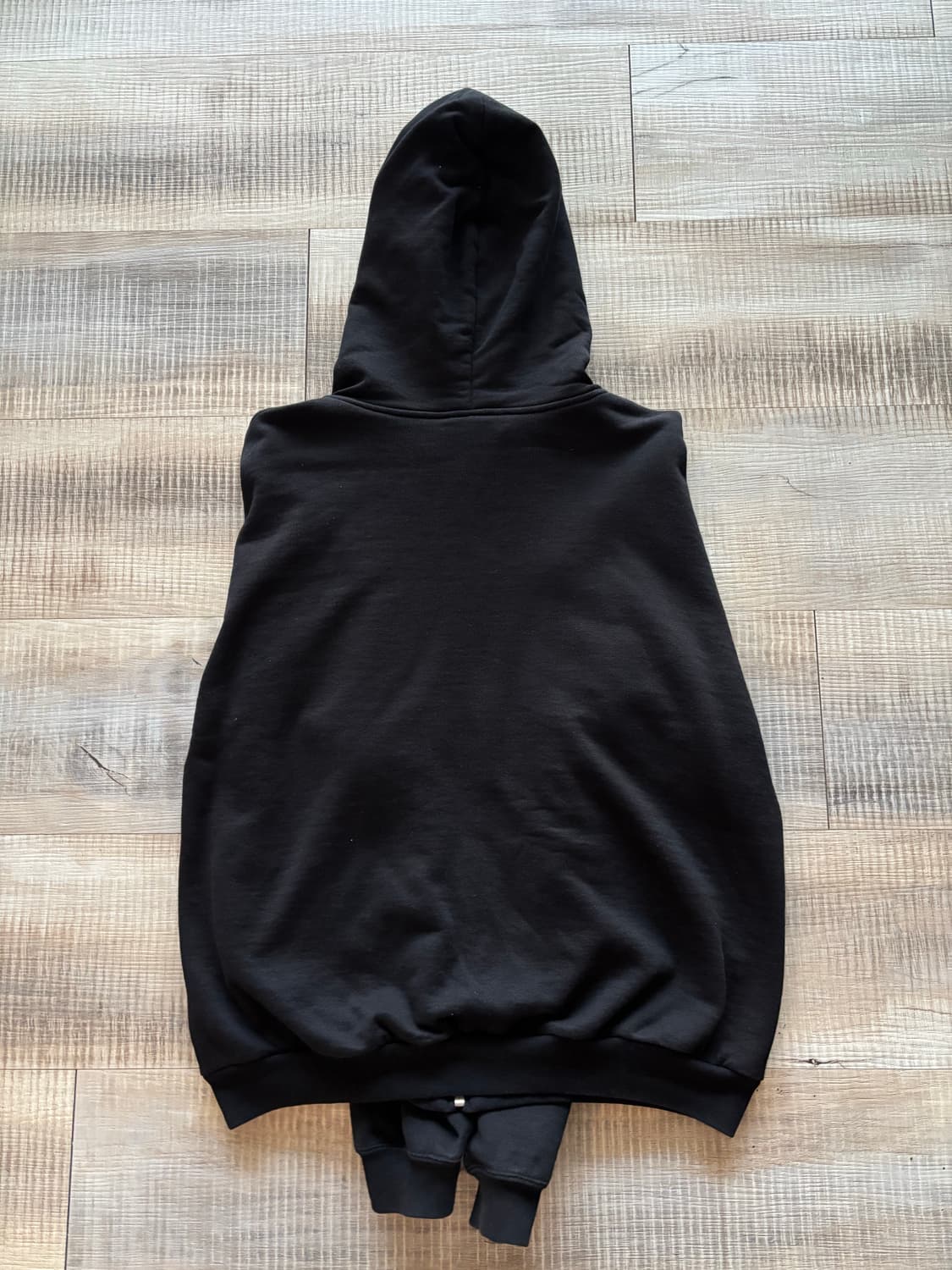 오라리 스무스 소프트 후드집업 블랙 상품이미지2