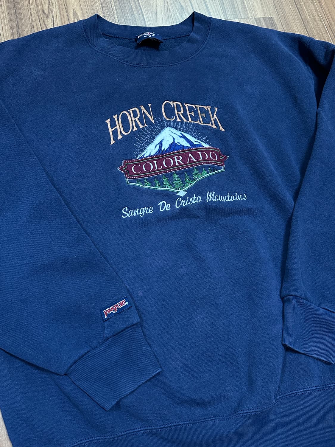 90s Made in USA 잔스포츠 스웻셔츠 L 상품이미지2