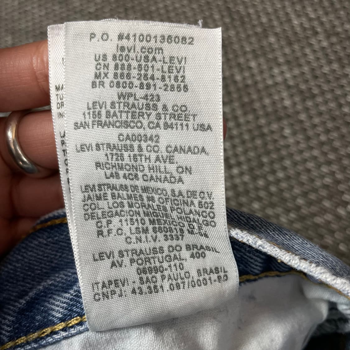 (38) 리바이스 550 38X32 릴렉스드핏 데님 팬츠 상품이미지6