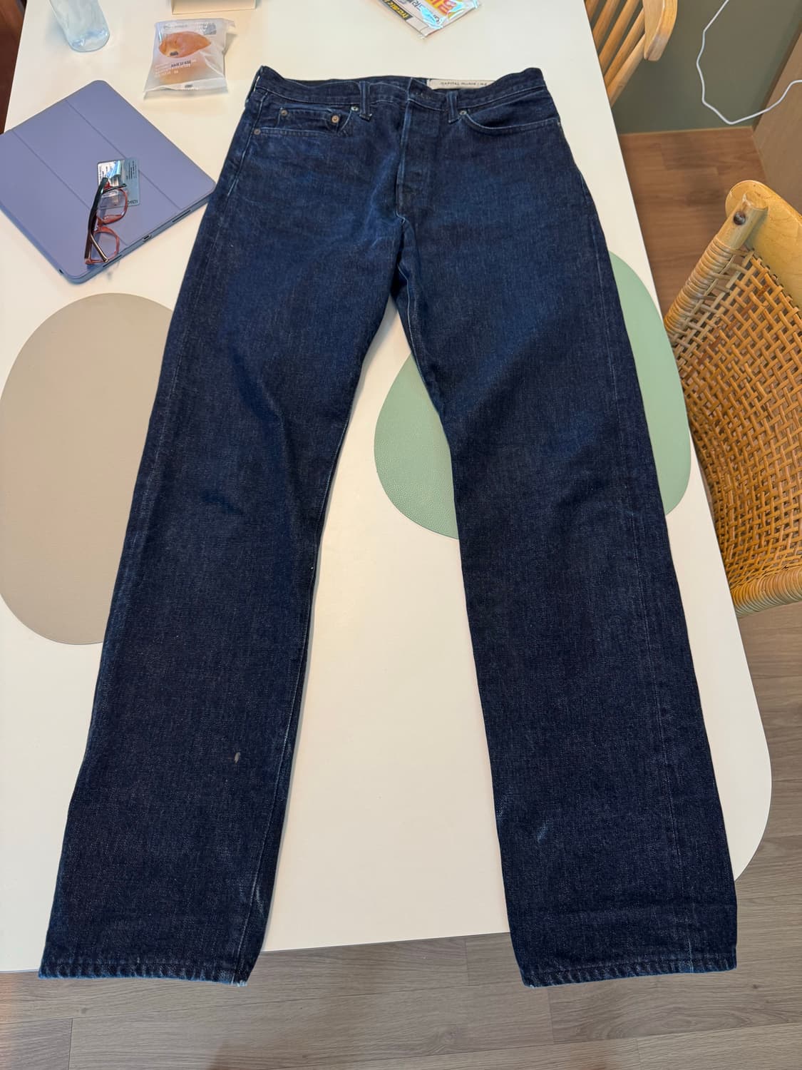 캐피탈 몽키시스코 5p 데님 흑사 ver 34 상품이미지1