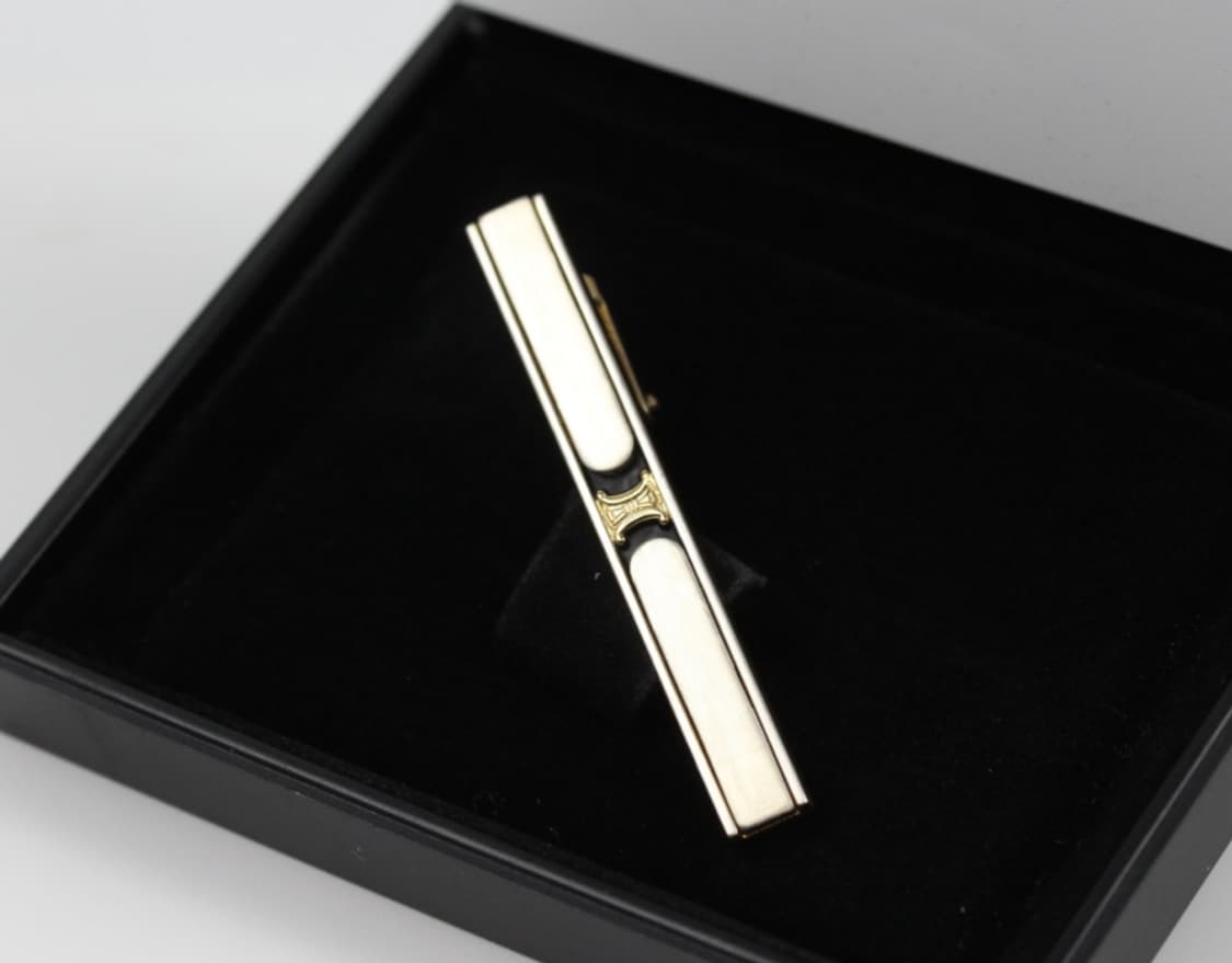 셀린느 A등급 4.9cm 명품 넥타이핀 빈티지 상품이미지1