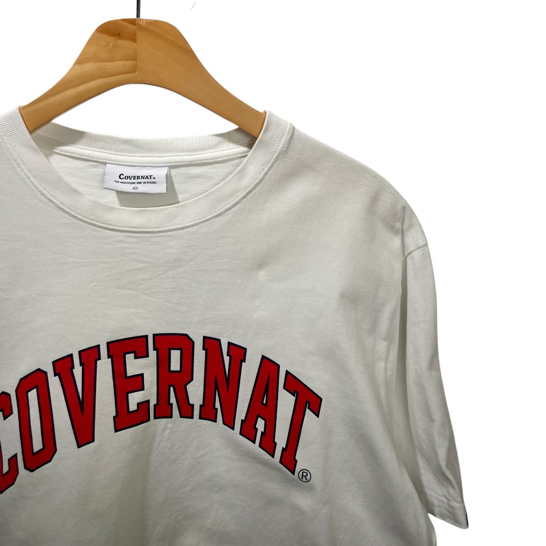 커버낫 화이트 반팔 상품이미지3