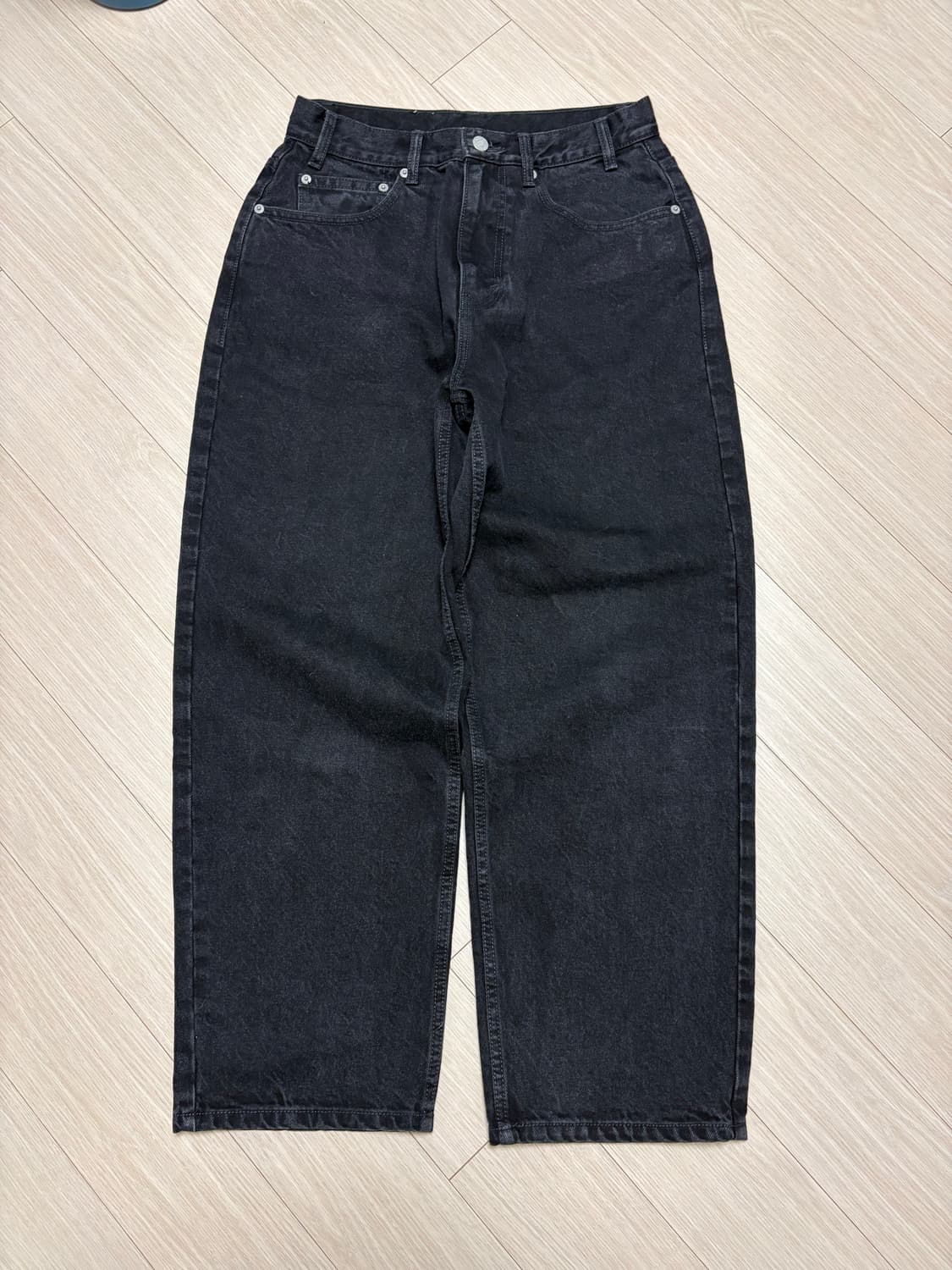 디스이즈네버댓 릴렉스드 진 블랙 상품이미지1