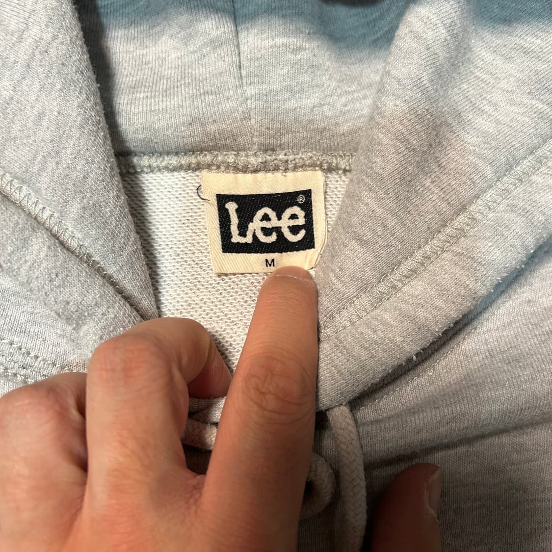 [L] Lee 재팬 로고 후드티 상품이미지3