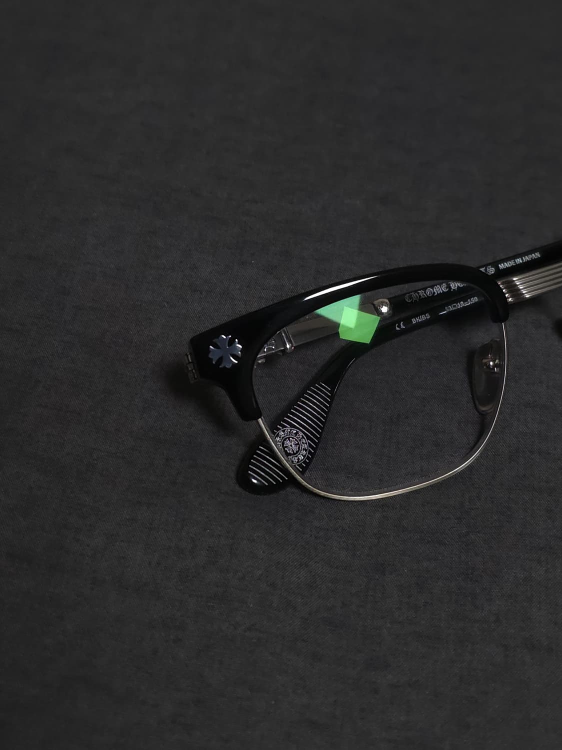 [OS] 크롬하츠 보넨노이슈어2 안경 실버 블랙(2) 상품이미지5