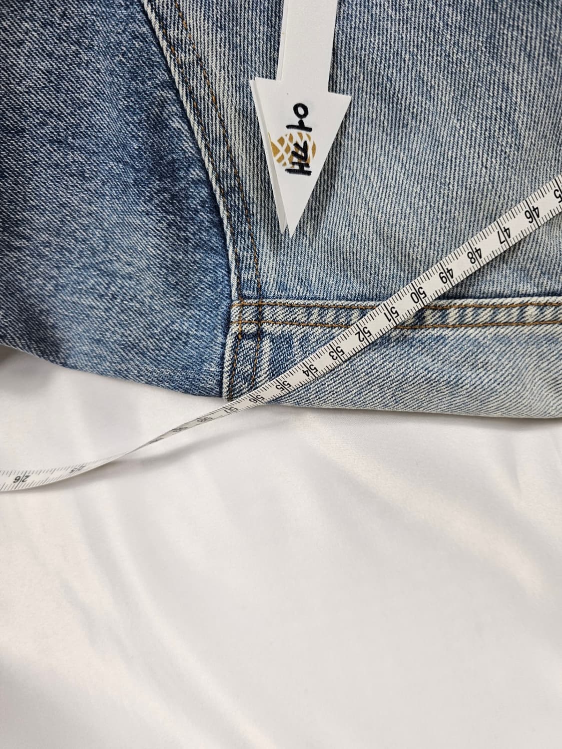 발렌시아가넥로고데님자켓 상품이미지9