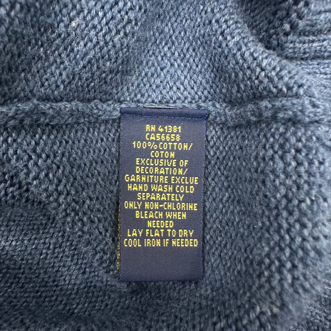 폴로 카라넥 니트 상품이미지4