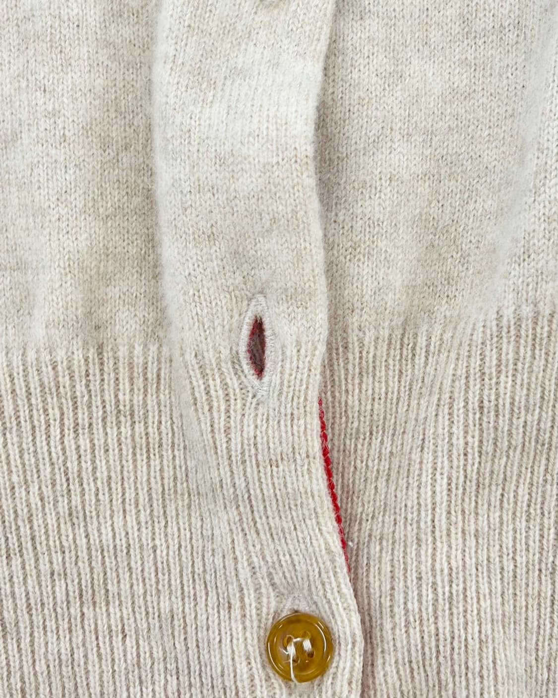 비비안웨스트우드 레드라벨 베이지 파인 울 가디건 상품이미지7