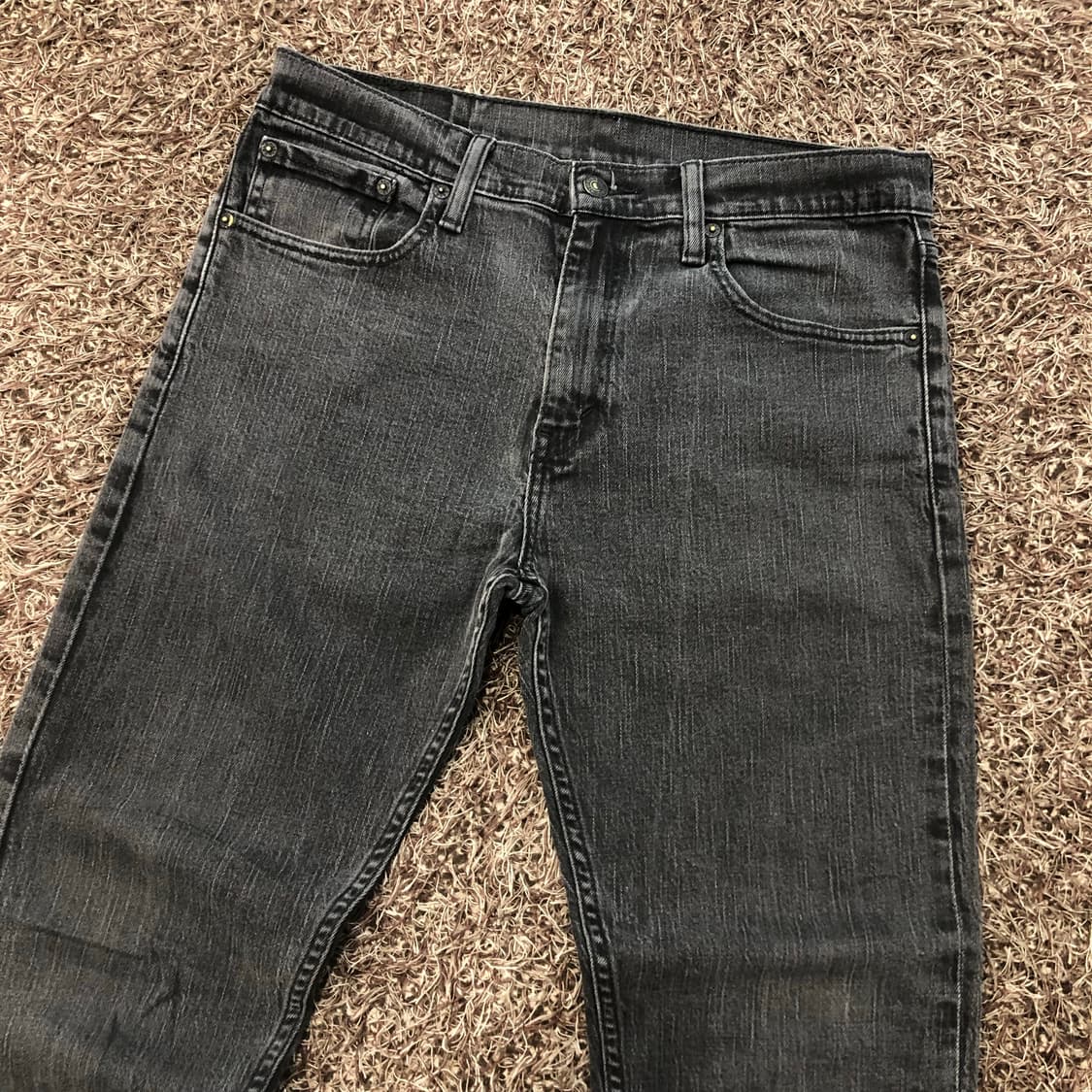 리바이스 508 블랙 워싱 데님 팬츠 상품이미지3