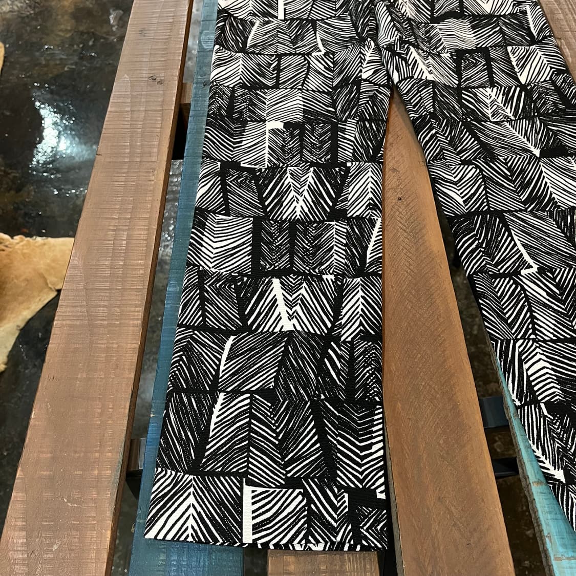 막스마라 MAX MARA 패턴 스트레치 트라우저 상품이미지3