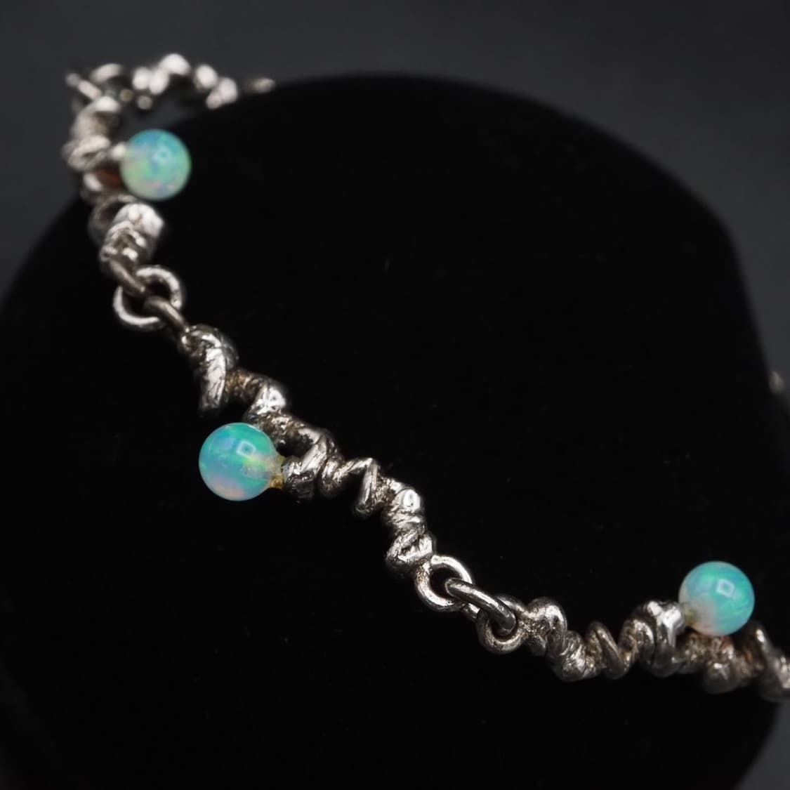 Ethereal Twist Opal 925Silver Bracelet 상품이미지2