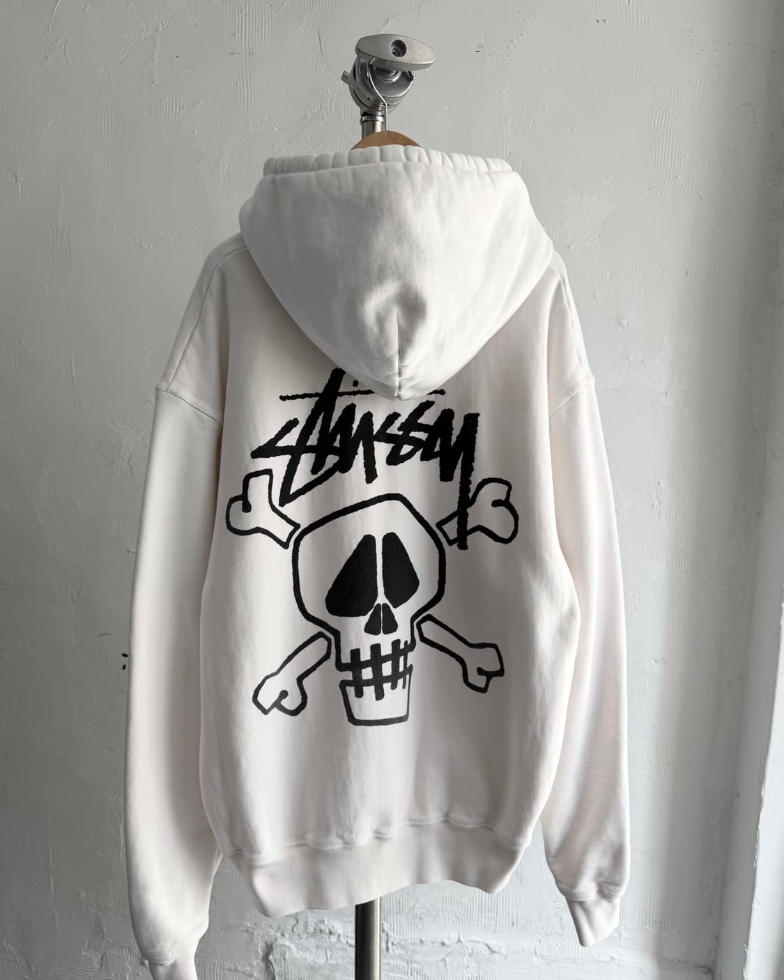 Stussy 스투시 스컬 & 본즈 피그먼트 다이드 후드 상품이미지7