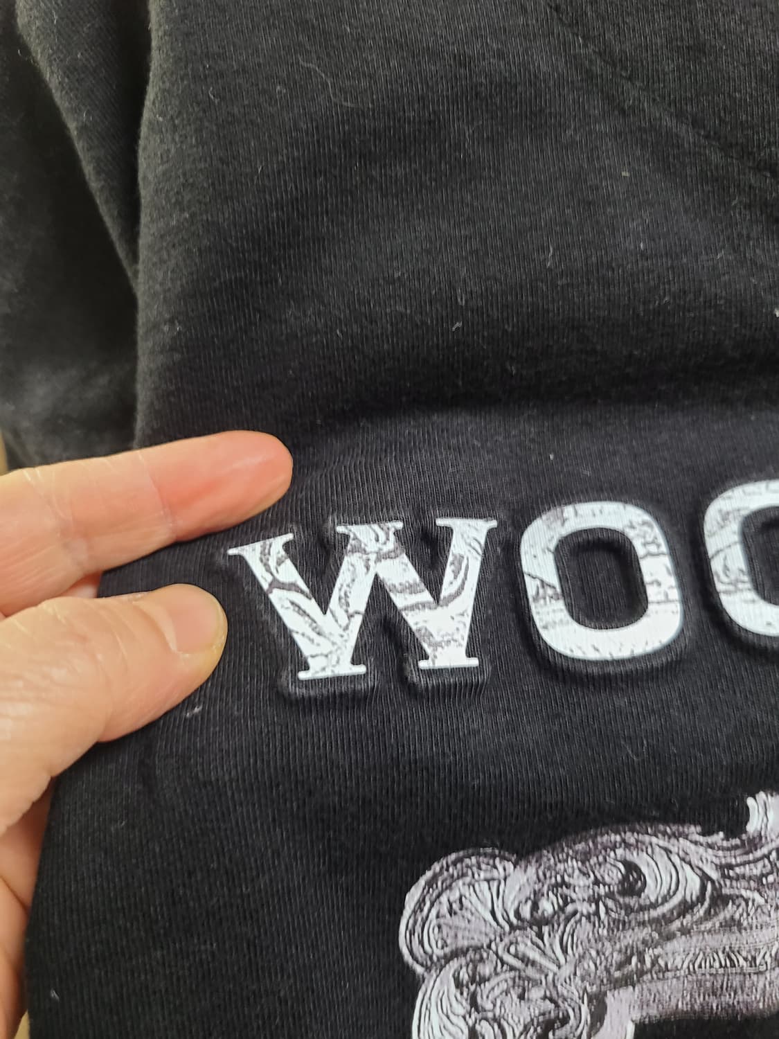 우영미 반팔티 블랙 상품이미지5