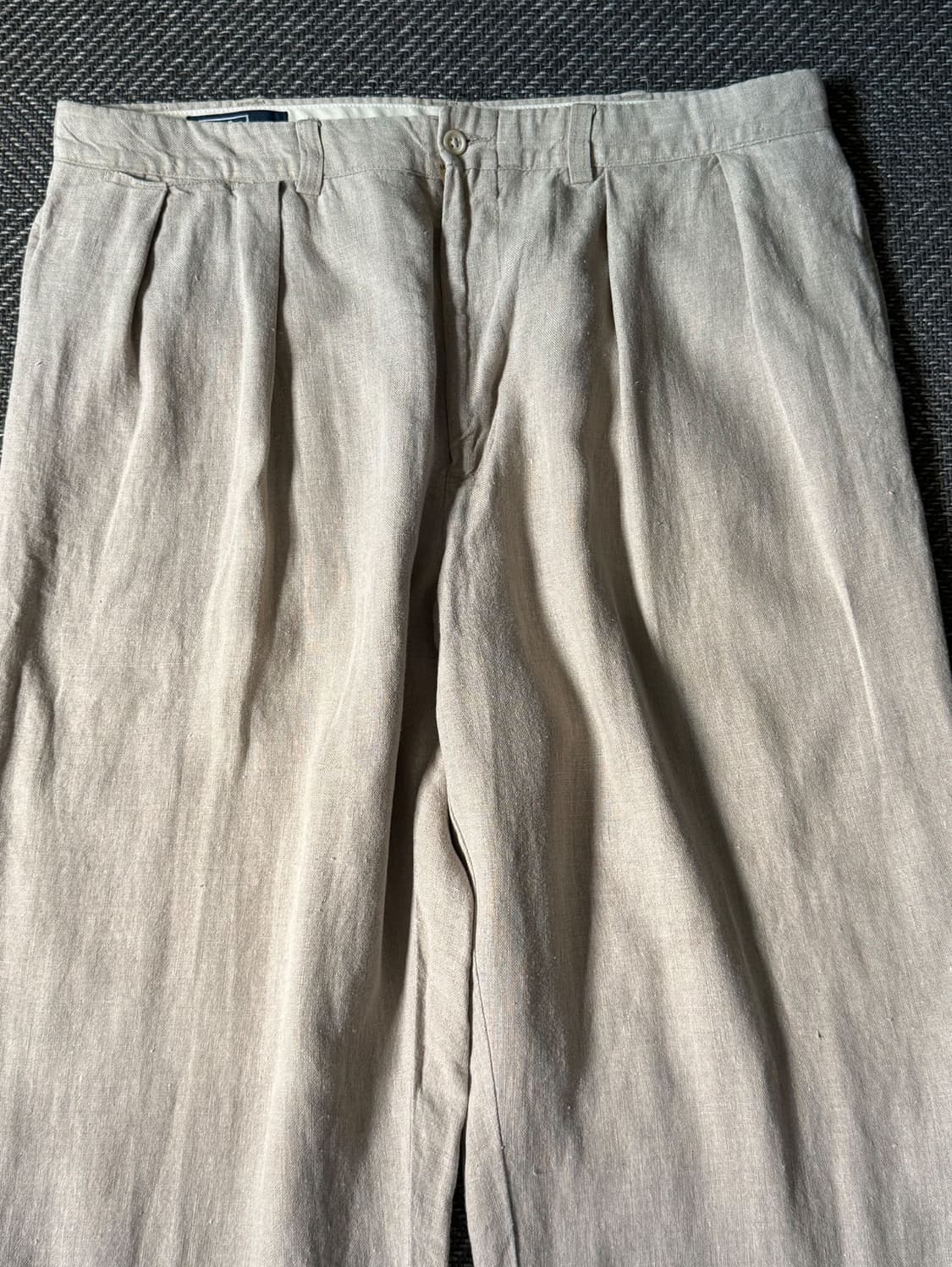 (38) 폴로 랄프로렌 린넨 더블 플리츠 트라우저 팬츠 상품이미지2